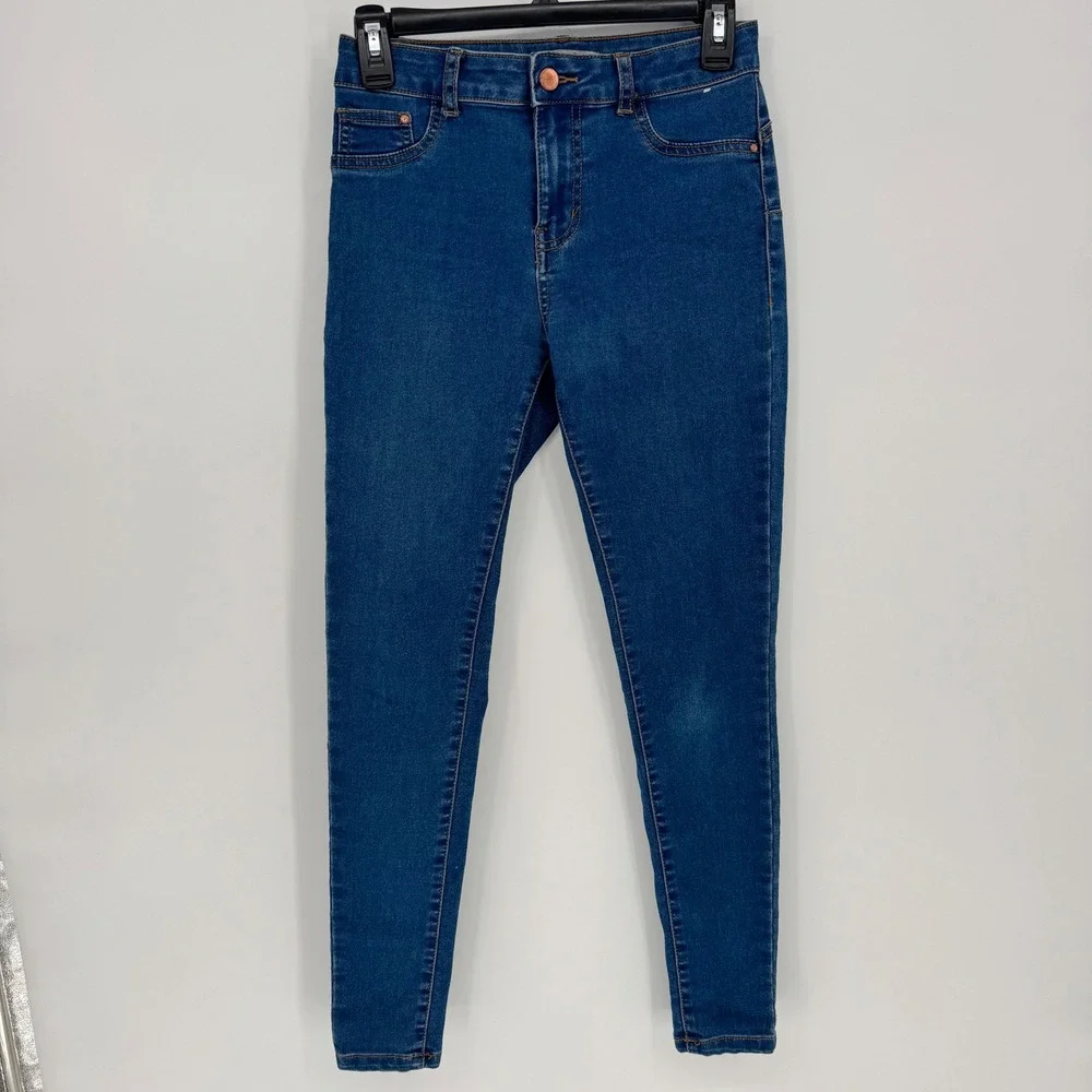 Denim Co Denim high rise‎ Womens Blue Skinny Jeans Size 4